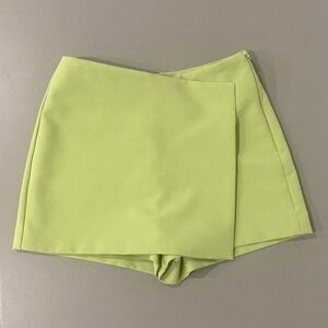 Zara Light Green Women's Skort